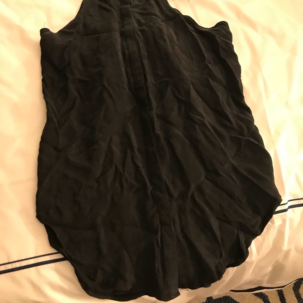 *NEW* black button up racerback dress